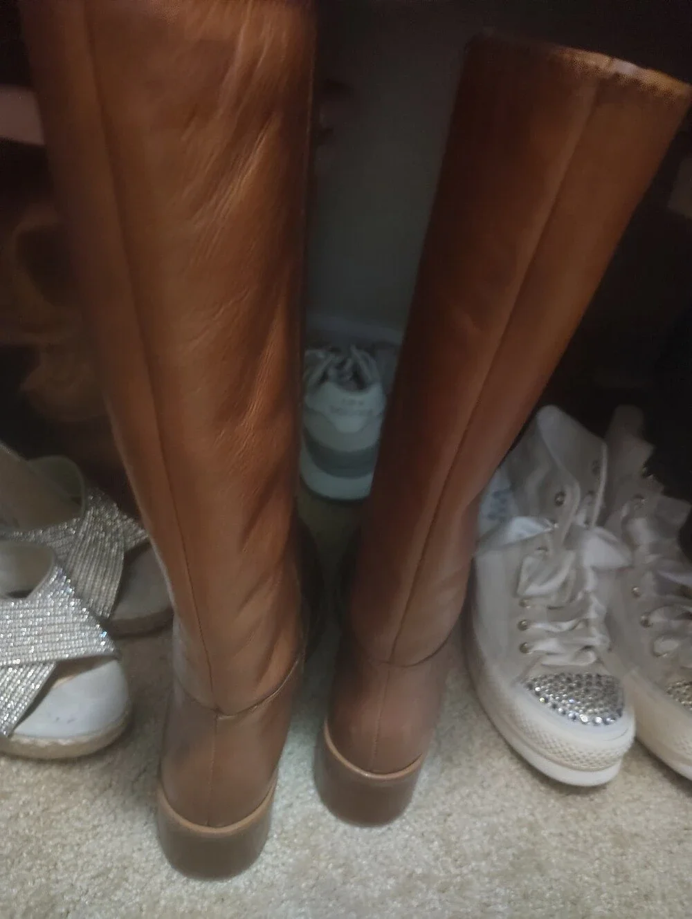 Sold 💓 💓 💓 💓 💓. Frye Camryn Classic Tall Riding Boots in Cognac Brown